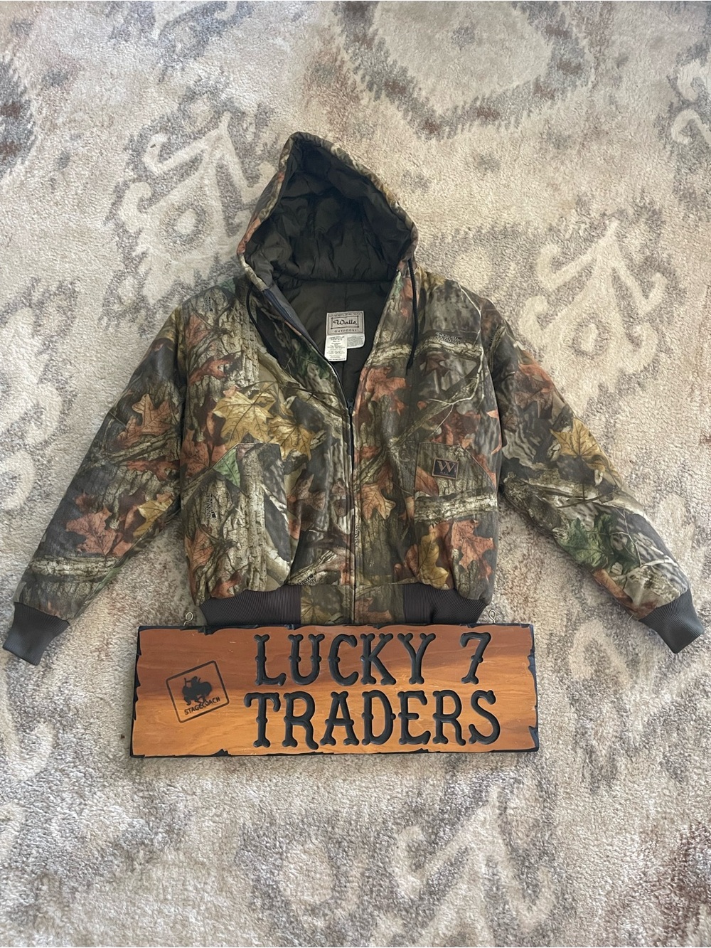 Camouflage Hooded Field Jacket - Brown/Green
